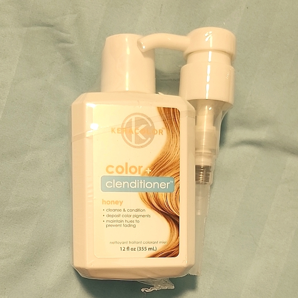 Color + Clenditioner in Honey Blonde